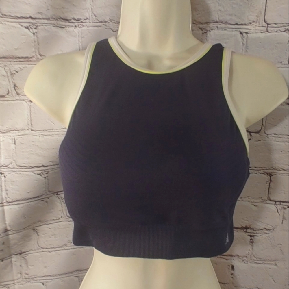 New Balance High Neck Caged Back Sports Bra L